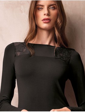 Боди Lormar EVENING Eve33905 nero, Цвет: nero (черный), Размеры: S, изображение 2