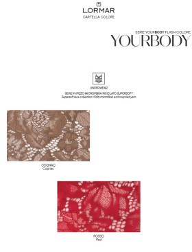 Комплект Lormar YOURBODY балконет+слипы You52311 ОЗ26 rosso, Цвет: rosso (красный), Размеры: 85C, изображение 4