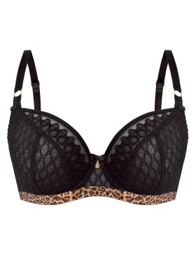 Бюстгальтер с мягкой чашкой Mefemi TRISTANE M черный, Цвет: черный, Размеры: 65G, изображение 6