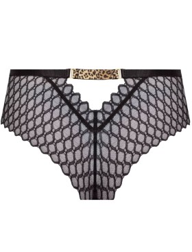 Трусики бразилиана Mefemi TRISTANE brazyliany черный, Цвет: черный, Размеры: L, изображение 7