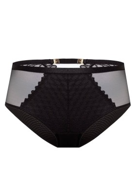 Высокие трусики Mefemi TRISTANE szorty черный, Цвет: черный, Размеры: L, изображение 5