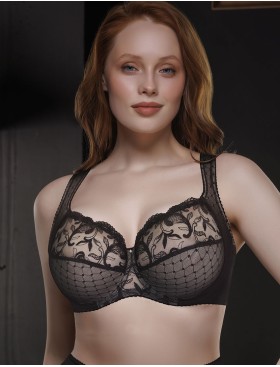 Бюстгальтер с подкроем Mioocchi BARBARA 8382 nero, Цвет: nero (черный), Размеры: 75C, изображение 5