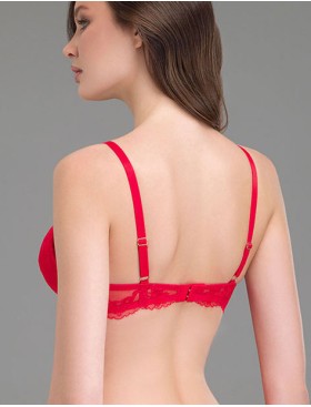 Бюстгальтер пуш-ап гель Mioocchi SCARLETT 8330 rosso, Цвет: rosso (красный), Размеры: 70B, изображение 2