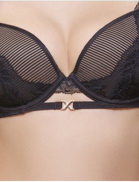 Бюстгальтер с формованной чашкой Mioocchi SCARLETT 8331 nero, Цвет: nero (черный), Размеры: 70B, изображение 4