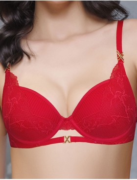 Бюстгальтер с формованной чашкой Mioocchi SCARLETT 8331 rosso, Цвет: rosso (красный), Размеры: 70B
