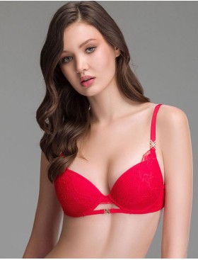 Бюстгальтер с формованной чашкой Mioocchi SCARLETT 8331 rosso, Цвет: rosso (красный), Размеры: 70B, изображение 8