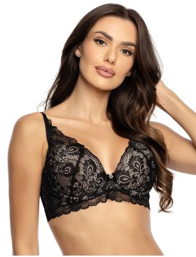 Бюстгальтер c формованной чашкой Orhideja 114-267 черный нюд, Цвет: черный нюд, Размеры: 80E, изображение 3