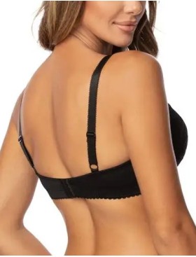 Бюстгальтер балконет Orhideja 587-437 черный, Цвет: черный, Размеры: 95B, изображение 2