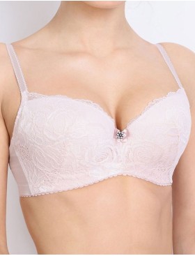 Бюстгальтер балконет Orhideja 587-437 серебристый пион, Цвет: серебристый пион, Размеры: 75G