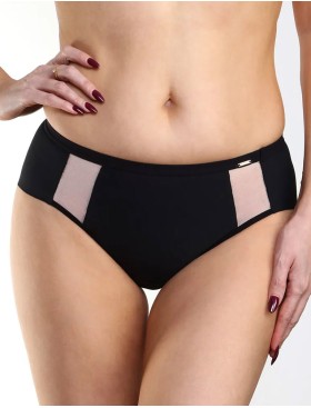 Трусы высокие Orhideja 653-000 черный-пион, Цвет: черный-пион, Размеры: 5XL