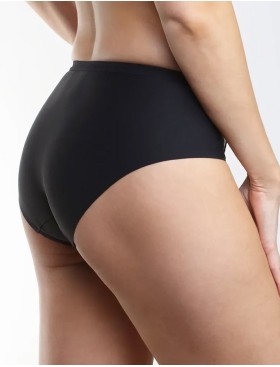 Трусы высокие Orhideja 653-000 черный-пион, Цвет: черный-пион, Размеры: 5XL, изображение 2