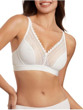 Бюстгальтер бралетт без каркасов Selene CLOE слоновая кость, Цвет: слоновая кость, Размеры: 80B, изображение 3