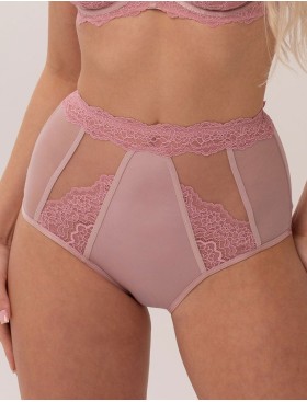Трусы высокие Subtille NINA DUSTY ROSE hight-waist, Цвет: пыльная роза, Размеры: L