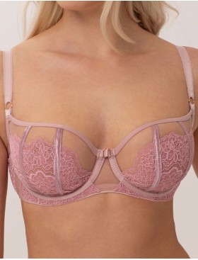 Мягкий балконет Subtille NINA DUSTY ROSE soft balconette, Цвет: пыльная роза, Размеры: 65E
