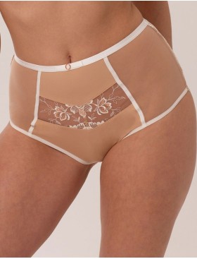 Трусы высокие Subtille PATRICIA BEIGE hight-waist, Цвет: бежевый, Размеры: L