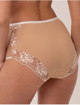 Трусы высокие Subtille PATRICIA BEIGE hight-waist, Цвет: бежевый, Размеры: L, изображение 2