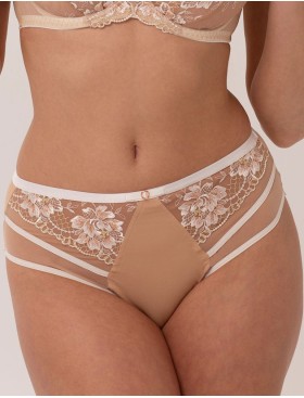 Трусики слипы Subtille PATRICIA BEIGE slip panties, Цвет: бежевый, Размеры: M