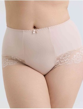 Трусы высокие Elli 711 LACE серебристый пион, Цвет: серебристый пион, Размеры: XL, изображение 3