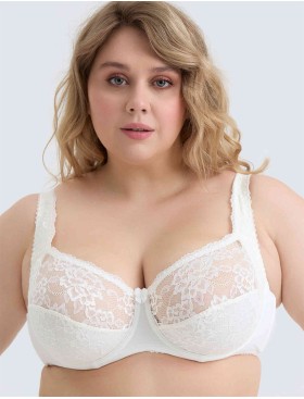 Бюстгальтер мягкий с подкроем Elli 1013 молоко, Цвет: молоко, Размеры: 100C, изображение 5