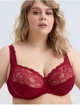 Бюстгальтер мягкий с подкроем Elli 1013 румба, Цвет: румба, Размеры: 100C, изображение 5