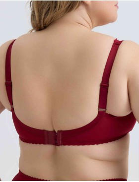 Бюстгальтер мягкий с подкроем Elli 1013 румба, Цвет: румба, Размеры: 100C, изображение 2