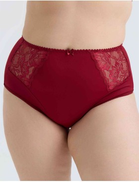 Высокие трусы слипы Elli 621 румба, Цвет: румба, Размеры: 3XL