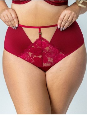 Трусы слипы Kris Line CHERRY briefs, Цвет: вишневый, Размеры: XL
