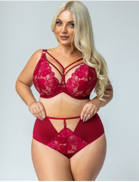 Трусы слипы Kris Line CHERRY briefs, Цвет: вишневый, Размеры: XL, изображение 3