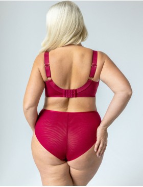 Бюстгальтер с подкроем Kris Line CHERRY soft full cup, Цвет: вишневый, Размеры: 90H, изображение 5