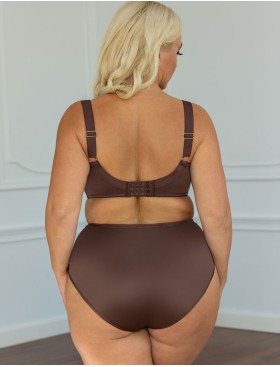 Трусы высокие Kris Line MOCCA briefs high waist, Цвет: мокка, Размеры: M, изображение 4