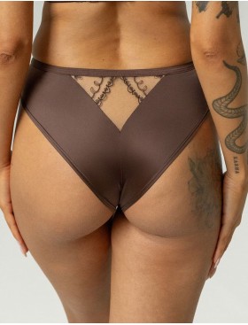 Трусики бразилиана Kris Line MOCCA stringshorts, Цвет: мокка, Размеры: M, изображение 2