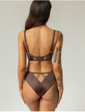 Трусики бразилиана Kris Line MOCCA stringshorts, Цвет: мокка, Размеры: M, изображение 3