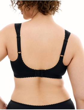 Бюстгальтер мягкий без косточек Sermija MELISSA 186-25-L чёрный, Цвет: чёрный, Размеры: 110D, изображение 3