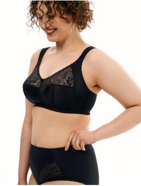 Бюстгальтер мягкий без косточек Sermija MELISSA 186-25-L чёрный, Цвет: чёрный, Размеры: 110D, изображение 4