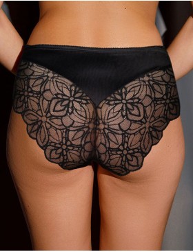 Трусы слипы с кружевом Fluide STELLA 3010 черный, Цвет: черный, Размеры: S