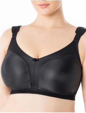Бюстгальтер мягкий без косточек Sermija LIZE 180-19-L / 181-19-L чёрный, Цвет: чёрный, Размеры: 70F