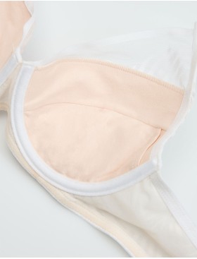 Бюстгальтер с пуш-ап вкладышами Esotiq 43521 NACRE кремовый, Цвет: кремовый, Размеры: 85B, изображение 7