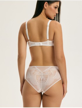 Высокие трусы слипы Esotiq 43525 NACRE кремовый, Цвет: кремовый, Размеры: M, изображение 4