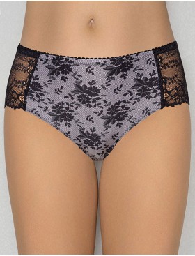 Трусики слипы Fluide CELINE 6080, Цвет: черно-розовый, Размеры: M