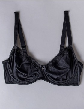 Бюстгальтер с мягкой чашкой Sielei DARLING 1870 nero, Цвет: nero (черный), Размеры: 80C, изображение 3