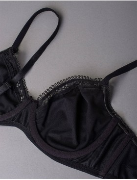 Бюстгальтер с мягкой чашкой Sielei DARLING 1870 nero, Цвет: nero (черный), Размеры: 80C, изображение 5