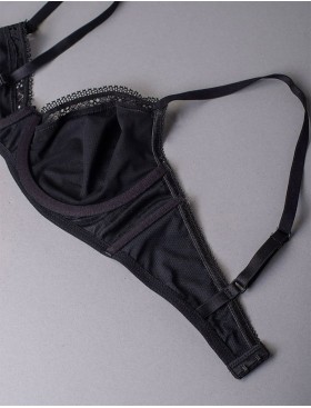 Бюстгальтер с мягкой чашкой Sielei DARLING 1870 nero, Цвет: nero (черный), Размеры: 80C, изображение 6