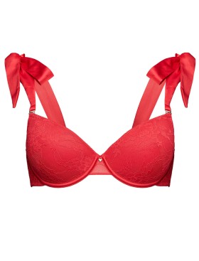 Бюстгальтер с пуш-ап вкладышами Esotiq CEST 43986 красный, Цвет: красный, Размеры: 70C, изображение 13
