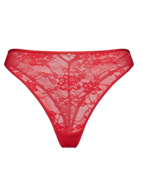 Кружевные трусики с бантом Esotiq CEST 43989 красный, Цвет: красный, Размеры: S, изображение 9