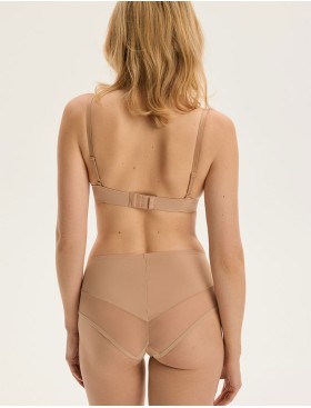 Гладкие высокие трусы Esotiq CLEARY 44271 кофейный, Цвет: кофейный, Размеры: S, изображение 4