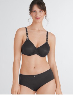 Бюстгальтер мягкий Felina 202283 ELEMENTARY тёмно-серый, Цвет: тёмно-серый, Размеры: 75B, изображение 4