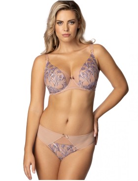 Трусы бразилиана Gaia 1306 ODELIA brazilian  телесный, Цвет: телесный, Размеры: M, изображение 3