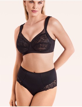 Высокие трусы слипы Infiore PERLA nero, Цвет: nero (черный), Размеры: XL, изображение 4