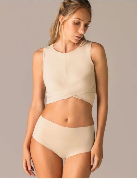 Высокие слипы с кружевной спинкой Sielei IOSONOIO 5119 skin, Цвет: skin (бежевый), Размеры: XL, изображение 3