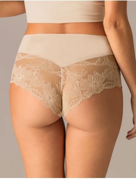 Высокие слипы с кружевной спинкой Sielei IOSONOIO 5119 skin, Цвет: skin (бежевый), Размеры: XL, изображение 2